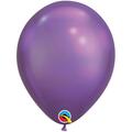 Mayflower Distributing 11 in. Latex Balloon, Chrome Purple 92520